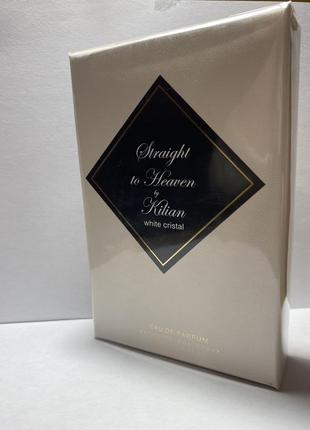 Kilian paris straight to heaven, white cristal refillable spray