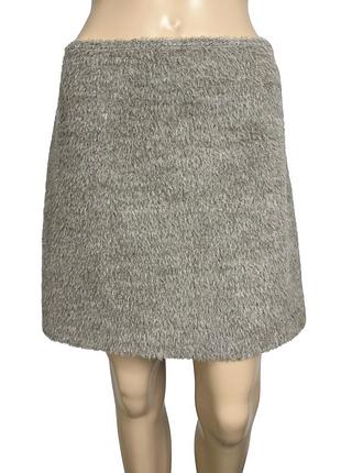 Шерсть с альпакой юбка peserico