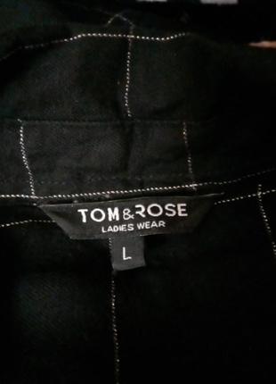 Женская рубашка бренд tom& rose4 фото