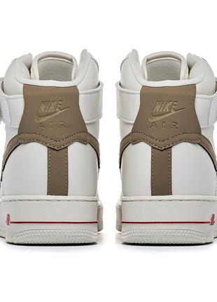 Nike air force 1 mid yohood rice white8 фото