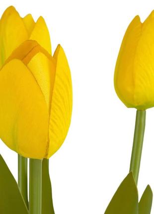Букет тюльпанов, желтый2 фото