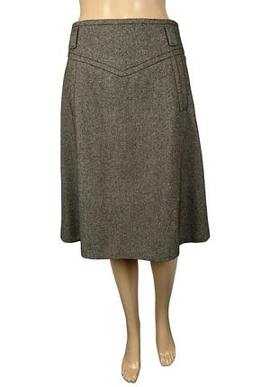 Вовна із шовком спідниця hugo boss