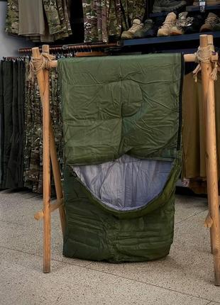 Спальний мішок (спальник) ковдра з капюшоном  військовий1 фото