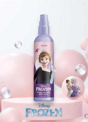 Дитячий спрей для полегшення розчісування волосся avon frozen, 200 мл