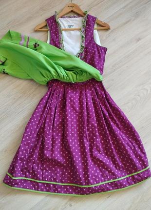 💜 баварское платье сарафан на шнуровке5 фото