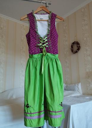 💜 баварское платье сарафан на шнуровке7 фото