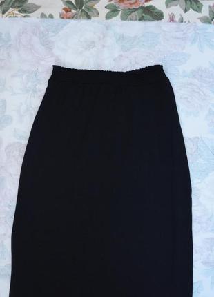 Черная юбочка в пол от primark, 6 размер4 фото