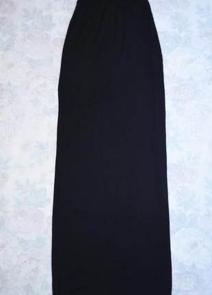 Черная юбочка в пол от primark, 6 размер6 фото