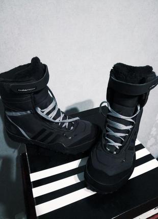 Ботинки кроссовки adidas зимние2 фото