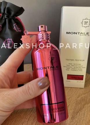 Montale roses musk оригінал парфумована вода 100 ml парфумі монталь розес роуз-маска