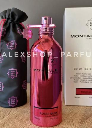 Montale roses musk парфумована вода 100 ml парфуми монталь розес роузес роуз маск муска4 фото