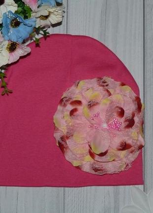 Шапка для девочки,сезон осень-весна