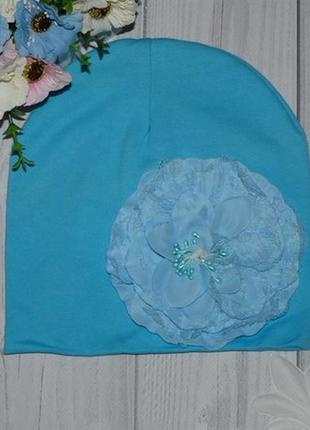 Шапка для девочки, сезон осень-весна.