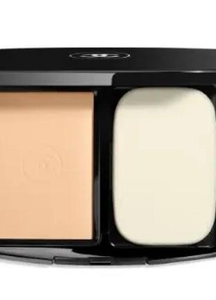 Тональна пудра для обличчя chanel le teint ultra tenue compact foundation 40 — beige, тестер1 фото