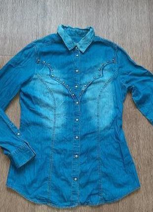 Рубашка джинсовая malvin