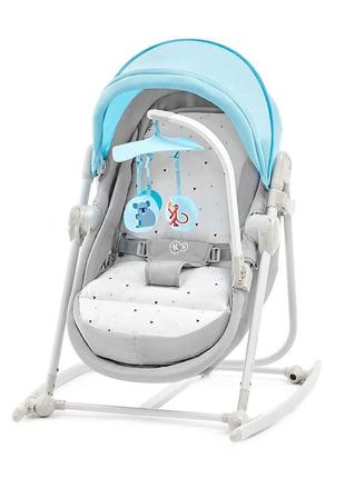 Шезлонг-качалка 5 в 1 kinderkraft unimo light blue (kkbunimlibl000)