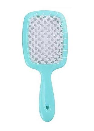 Расчёска superbrush для нарощенных волос. продувная
