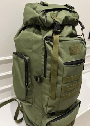 Тактичний рюкзак на 70л більший армійський баул, похідна сумка / військовий рюкзак2 фото