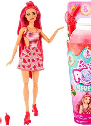 Ігровий набір barbie pop reveal fruit series watermelon crush лялька барбі серія фрукти – кавунова м'якоть