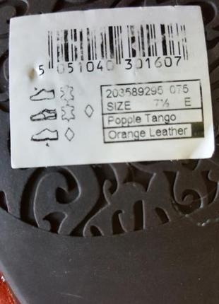 Новые с биркой!!!! натуральная кожа .бренд"clarks" .40,5 разм