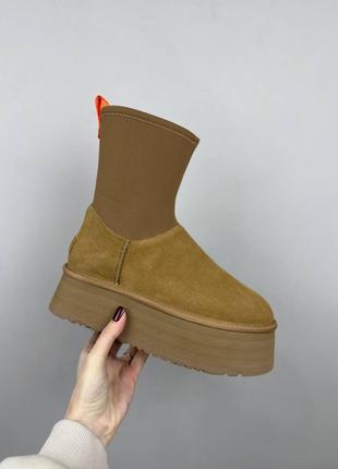 Ugg classic dipper boot chestnut9 фото