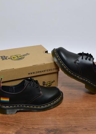 Dr.martens 1461 for pride кожаные туфли оригинал