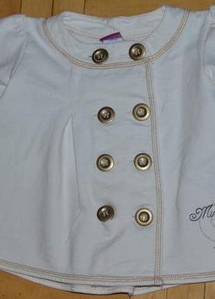 2-3 роки дуже модний жакет піджак дівчинці дісней з мінні маус disney