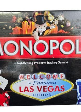 Настільна гра "монополія: ласкаво просимо до лас-вегаса" англійською || настільні ігри