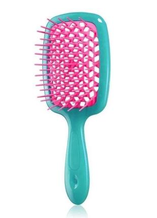 Расчёска superbrush для нарощенных волос. продувная