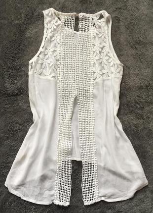 Мереживна блузка кофта топ