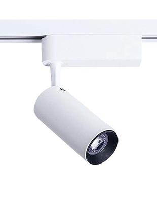 Трековый светильник nowodvorski 9000 iris 12w 3000k 800lm ip20 wh