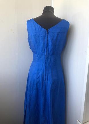 Розкішна довга шовкова сукня з розрізами, натуральний шовк шовк5 фото