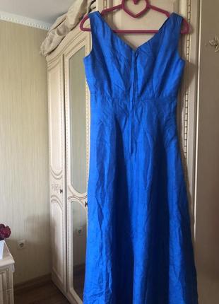 Розкішна довга шовкова сукня з розрізами, натуральний шовк шовк4 фото