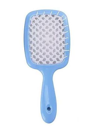 Расчёска superbrush для нарощенных волос. продувная