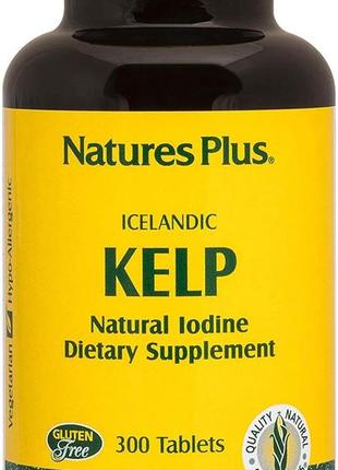 Nature's plus icelandic kelp 300 таблеток (4384303839)