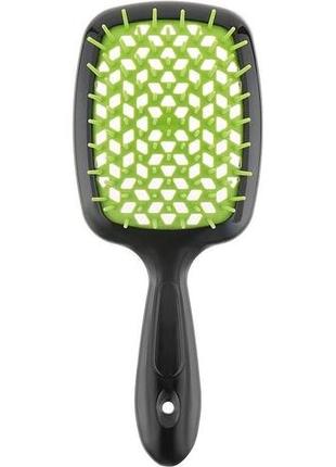 Расчёска superbrush для нарощенных волос. продувная