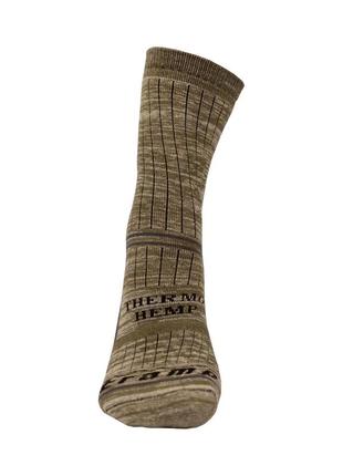Шкарпетки демісезонні tramp з конопель utrus-006-melange, 39/423 фото