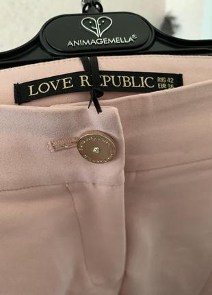 Розовые брюки love republic3 фото