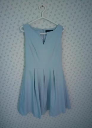 Голубое платье top secret1 фото