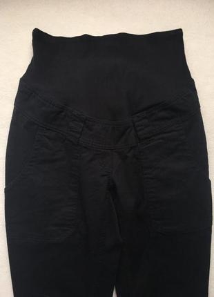 Бриджи капри летние брюки кроп для беременных вагітних  h&m7 фото
