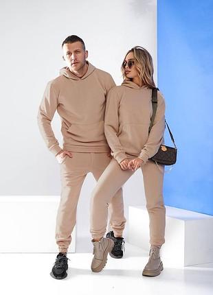 Утеплені парні спортивні костюми family look