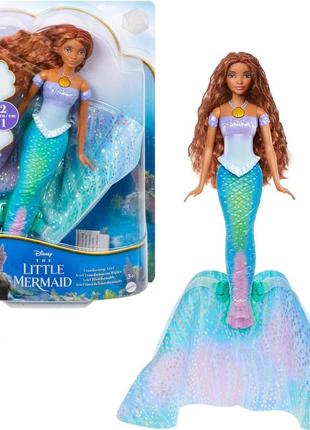 Лялька mattel disney the little mermaid transforming ariel fashion