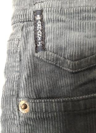 Трендовые вельветовые штаны, джинсы от armani jeans.8 фото