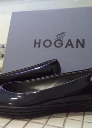 Туфли балетки лодочки  hogan  оригинал 36.5р3 фото