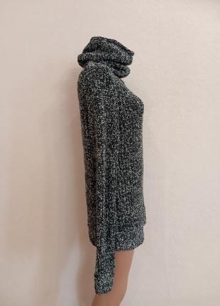 Теплый вязаный женский свитер, размер l3 фото