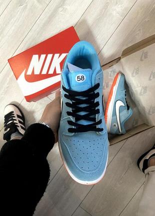 Nike sb dunk low club gulf 58/мужские кроссовки/мужские кроссовки3 фото