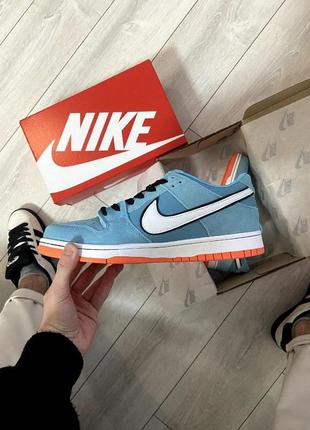 Nike sb dunk low club gulf 58/мужские кроссовки/мужские кроссовки4 фото