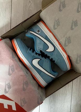 Nike sb dunk low club gulf 58/мужские кроссовки/мужские кроссовки6 фото