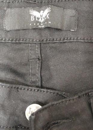 Байкерские, рокерские карго штаны black premium by emp5 фото