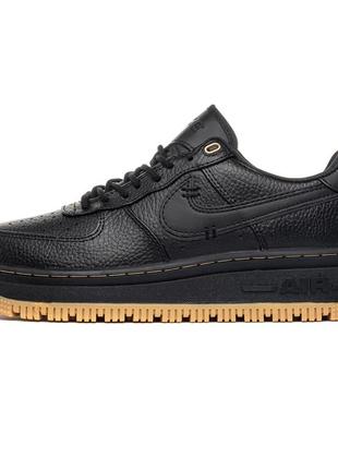 Nike air force 1 low luxe black4 фото